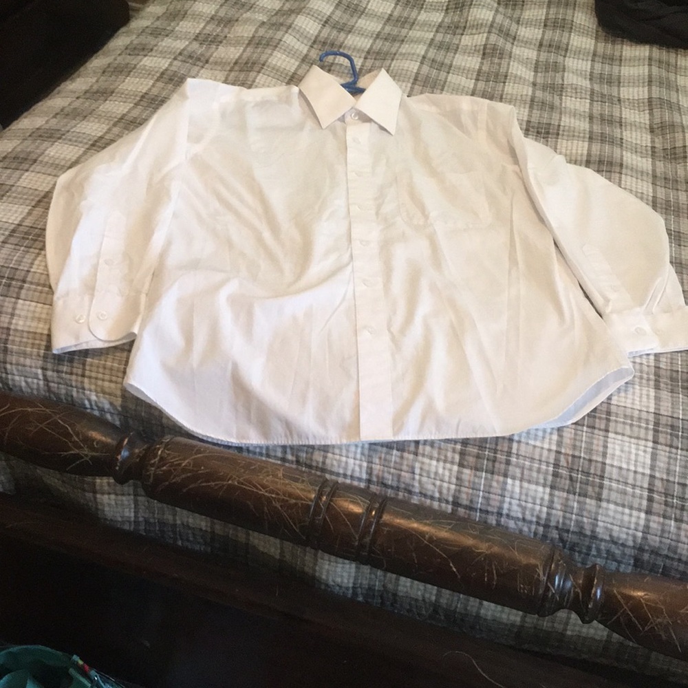 Men’s white collared shirt Modena